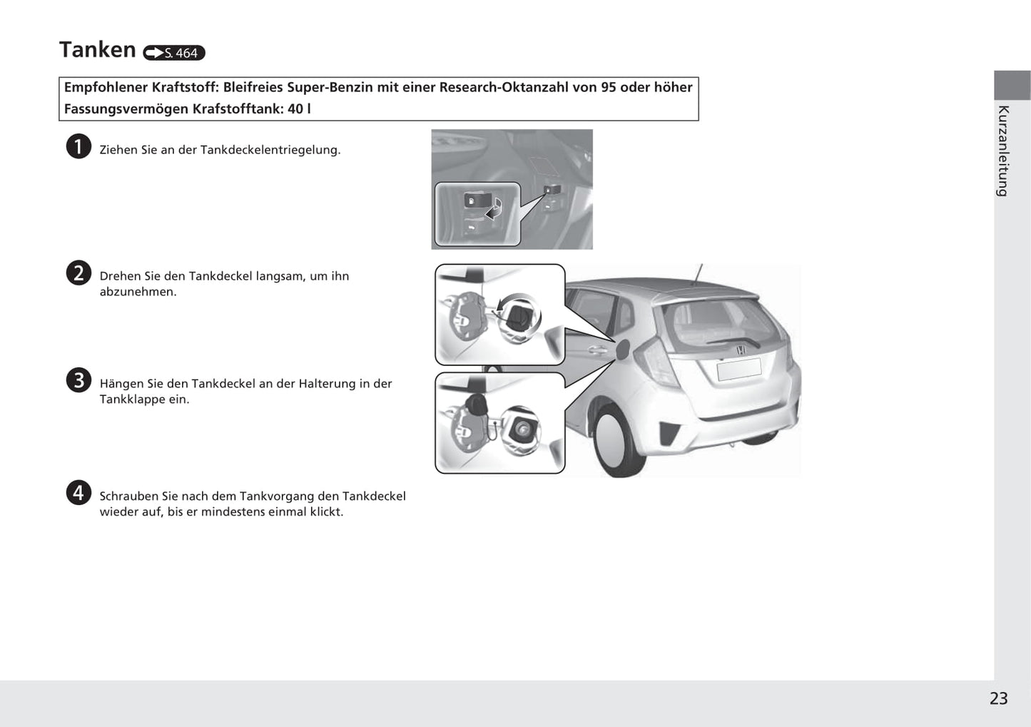 2015-2016 Honda Jazz Gebruikershandleiding | Duits