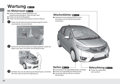 2015-2016 Honda Jazz Gebruikershandleiding | Duits