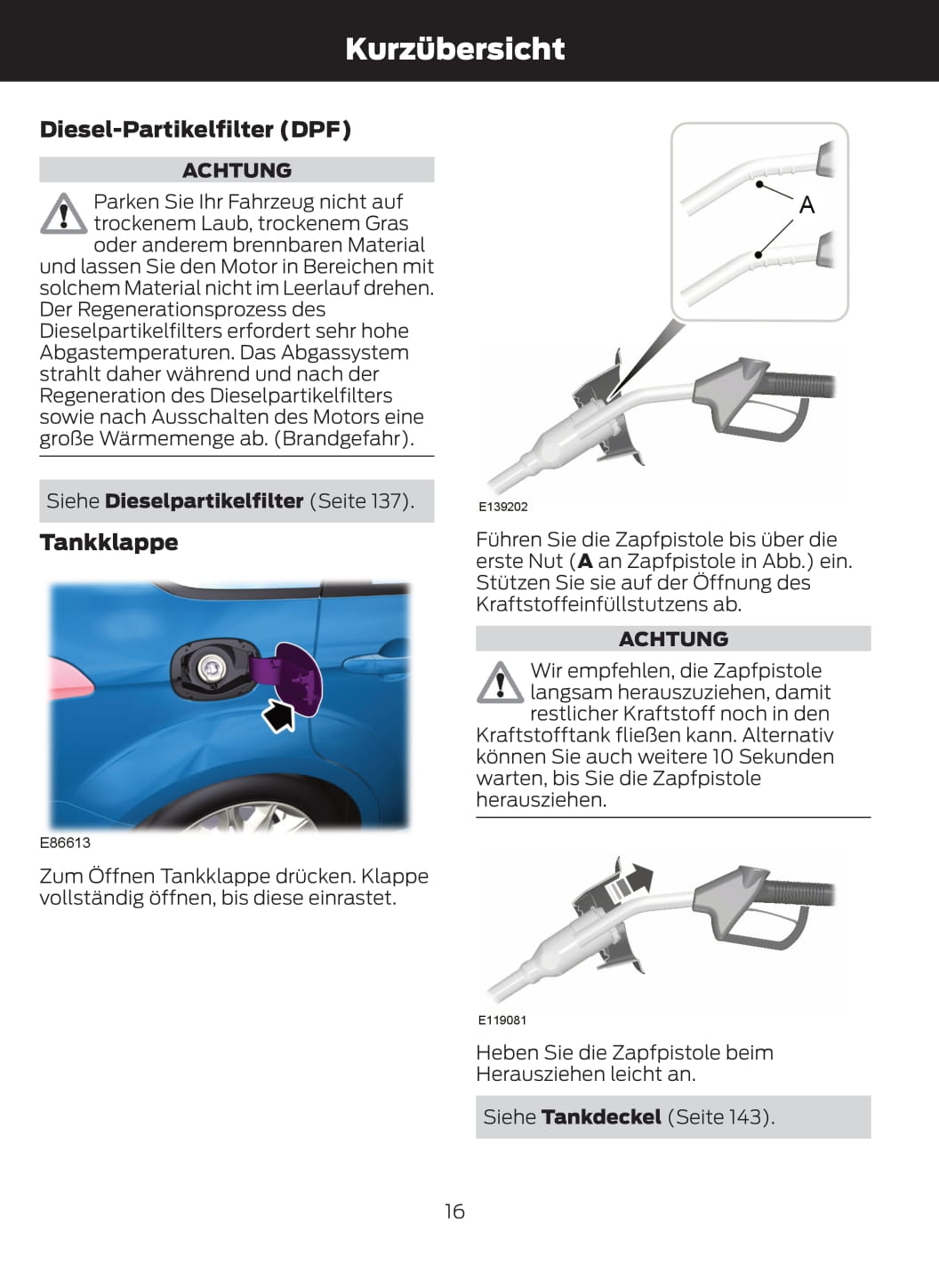 2012-2014 Ford C-Max Bedienungsanleitung | Deutsch