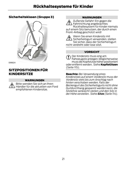 2012-2014 Ford C-Max Bedienungsanleitung | Deutsch