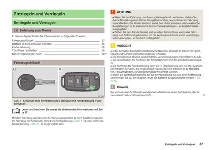 2013-2014 Skoda Yeti Owner's Manual | German