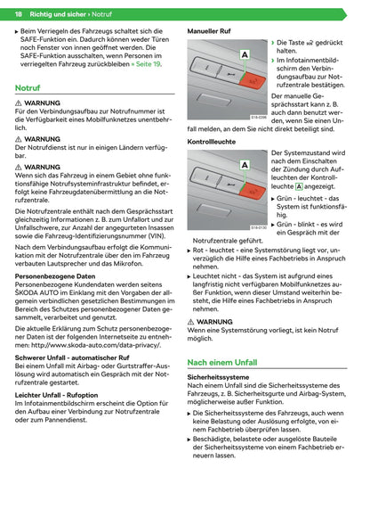 2019-2023 Skoda Kamiq Manuel du propriétaire | Allemand