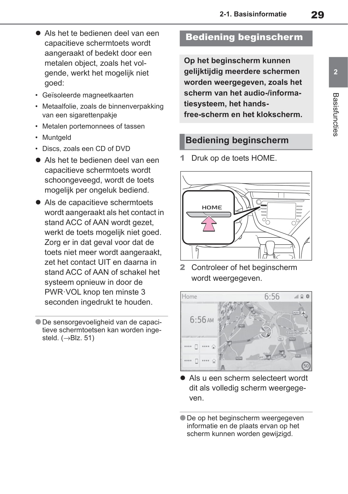 Toyota Touch 2 Multimedia & Navigatiesysteem Camry Handleiding 2019 - 2021