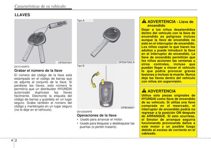 2008-2012 Hyundai i20 Manuel du propriétaire | Espagnol