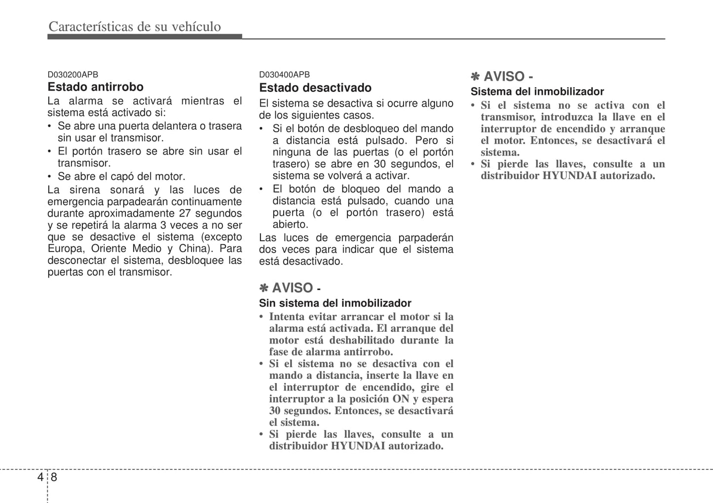 2008-2012 Hyundai i20 Manuel du propriétaire | Espagnol