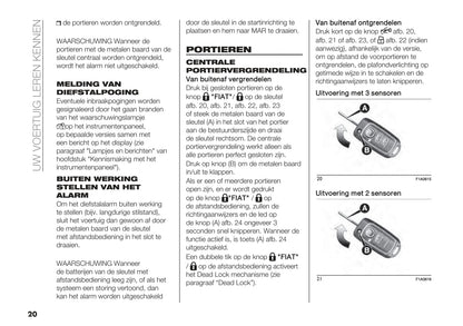 2021-2022 Fiat Ducato Owner's Manual | Dutch