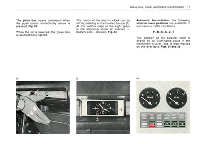 1973 BMW Bavaria/3.0 S Owner's Manual | English