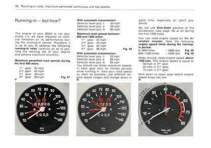 1973 BMW Bavaria/3.0 S Owner's Manual | English