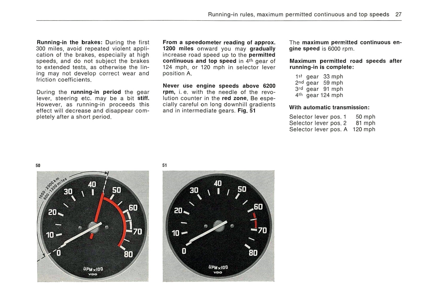 1973 BMW Bavaria/3.0 S Owner's Manual | English