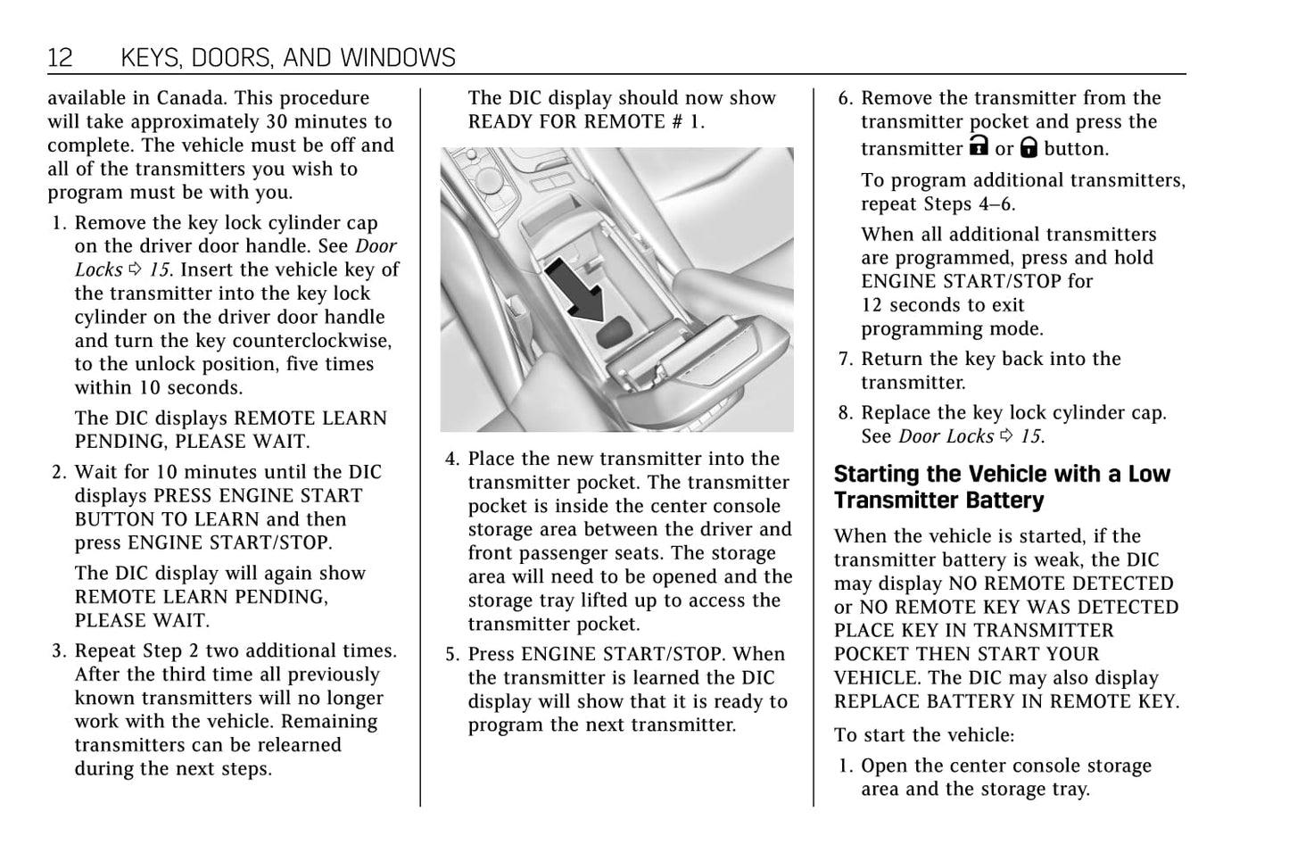 2020-2021 Cadillac XT6 Owner's Manual | English