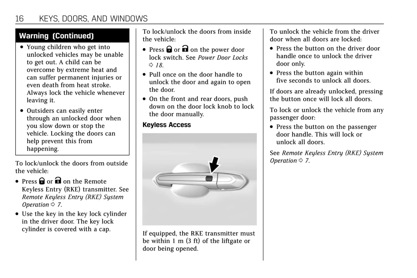 2020-2021 Cadillac XT6 Owner's Manual | English