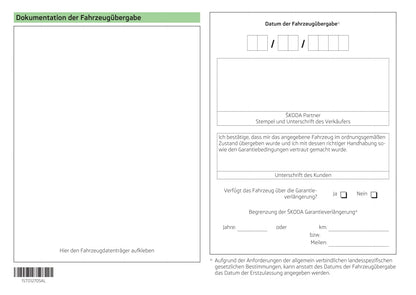 2016-2017 Skoda Citigo Owner's Manual | German