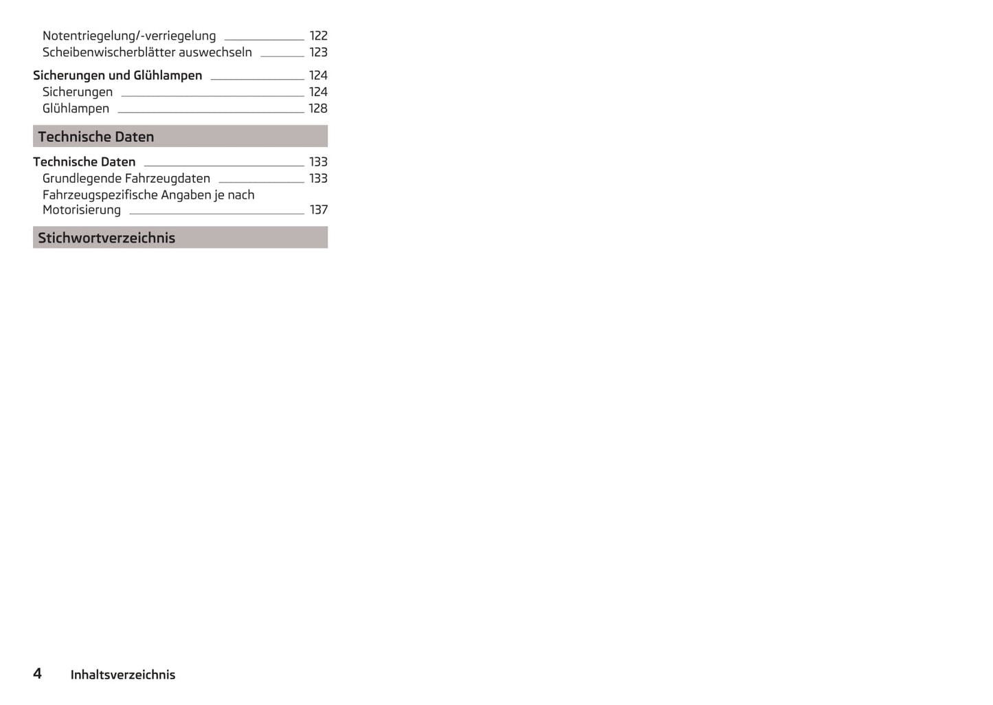 2016-2017 Skoda Citigo Owner's Manual | German