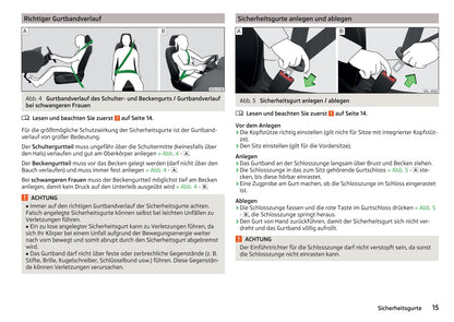 2016-2017 Skoda Citigo Owner's Manual | German