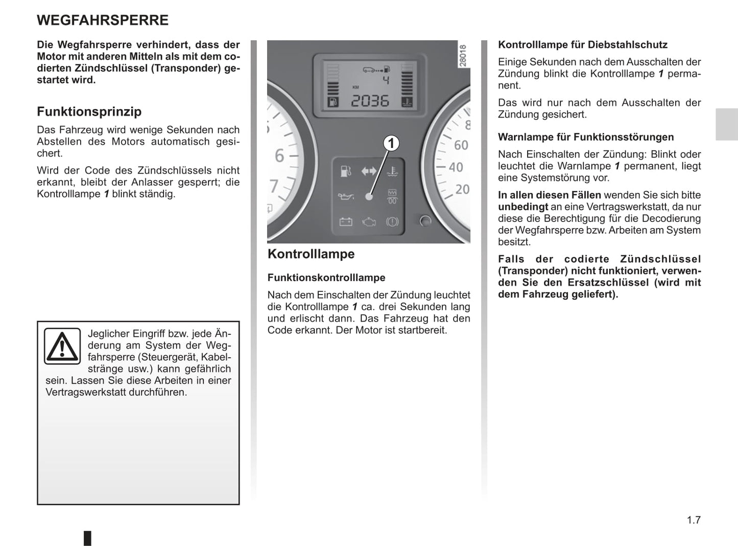 2008-2012 Dacia Sandero Bedienungsanleitung | Deutsch