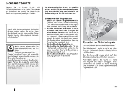 2008-2012 Dacia Sandero Bedienungsanleitung | Deutsch