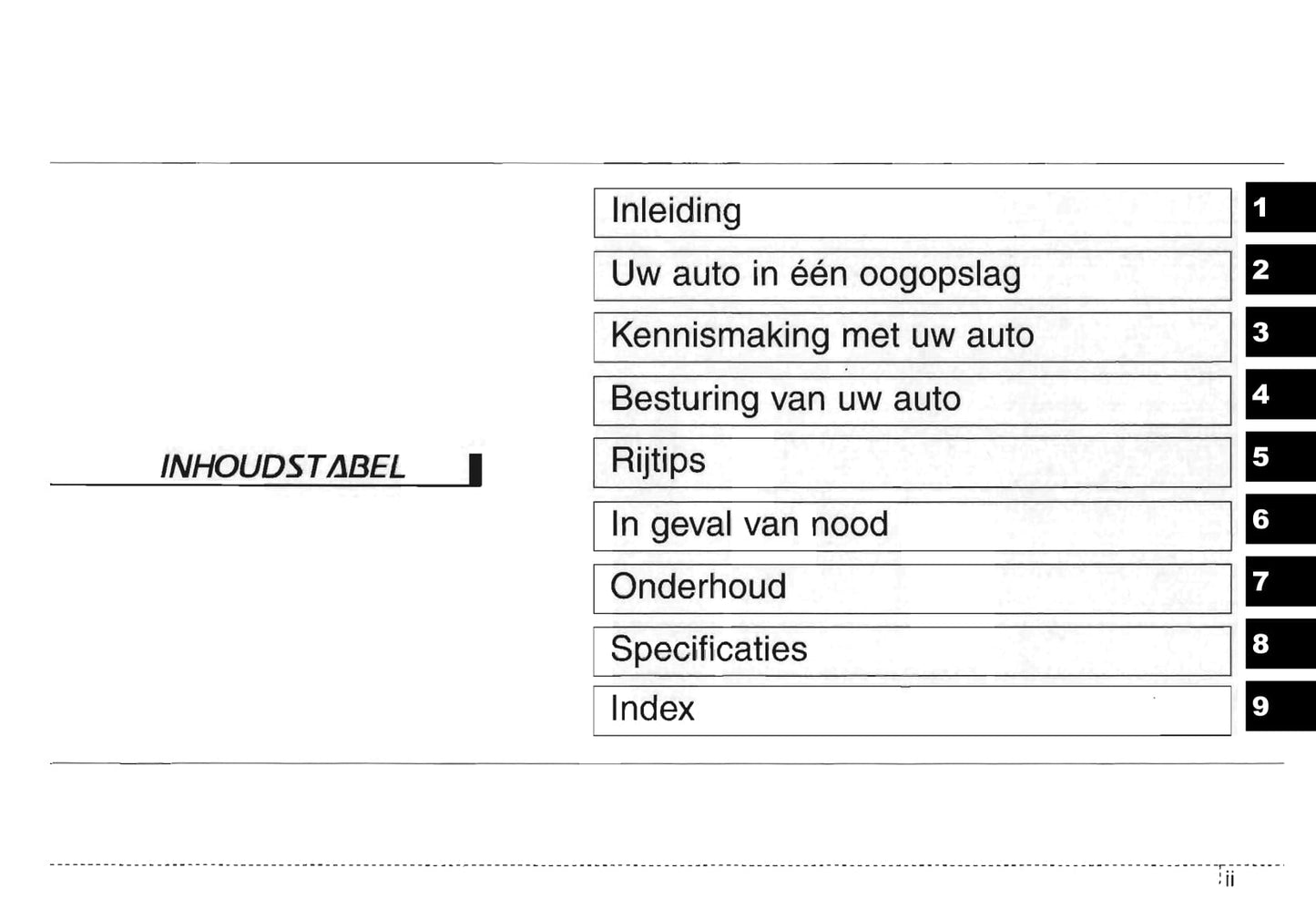 2003-2004 Kia Sorento Gebruikershandleiding | Nederlands