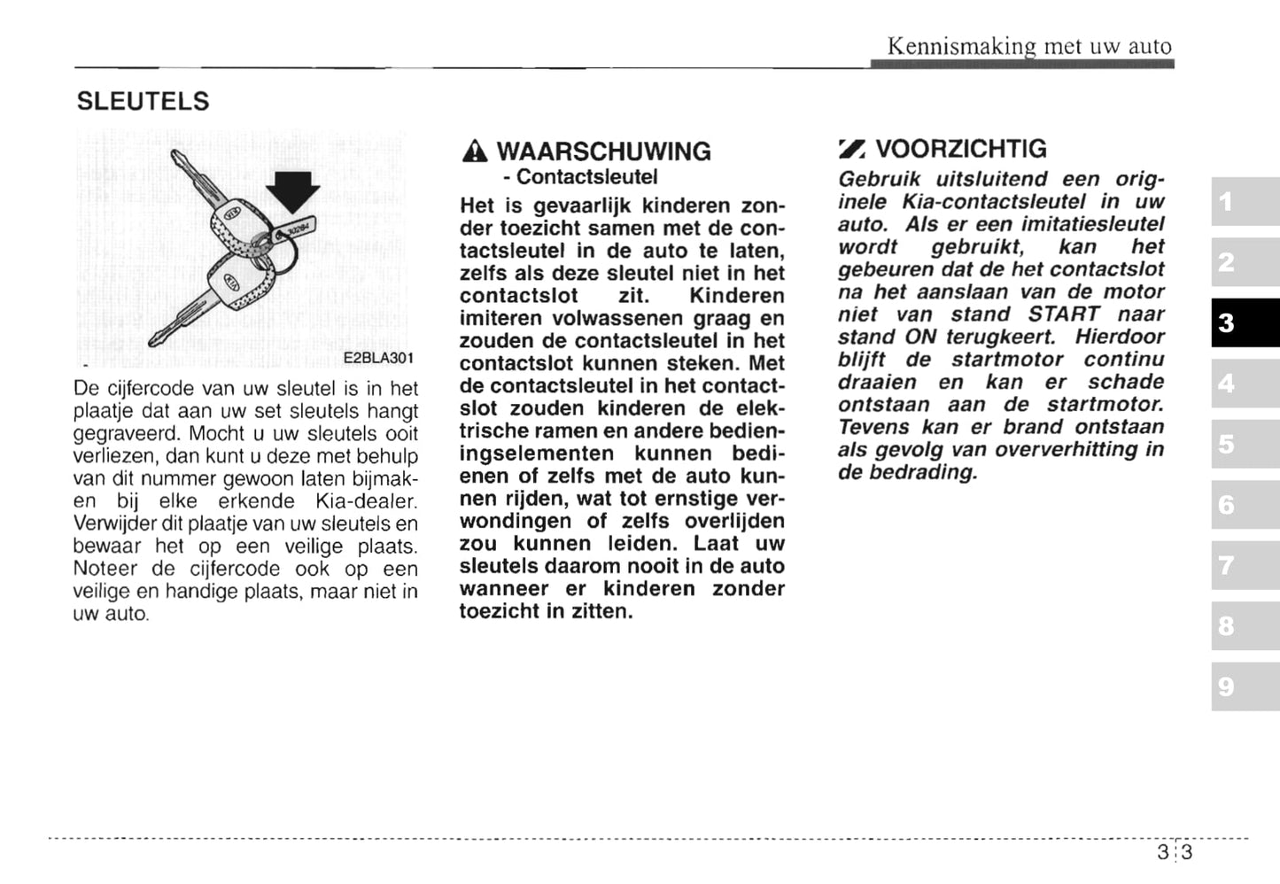 2003-2004 Kia Sorento Gebruikershandleiding | Nederlands