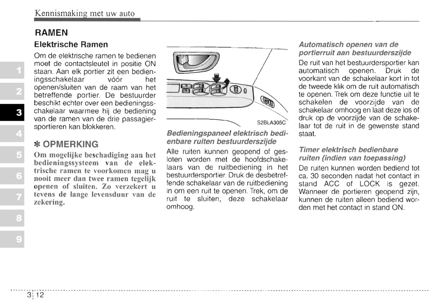 2003-2004 Kia Sorento Gebruikershandleiding | Nederlands