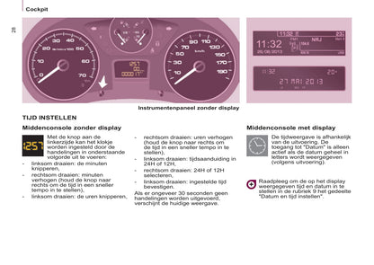 2013-2014 Peugeot Partner Tepee Owner's Manual | Dutch