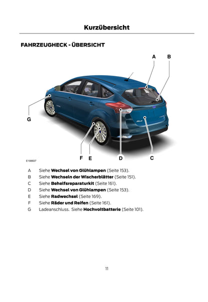 2014-2017 Ford Focus Owner's Manual | German