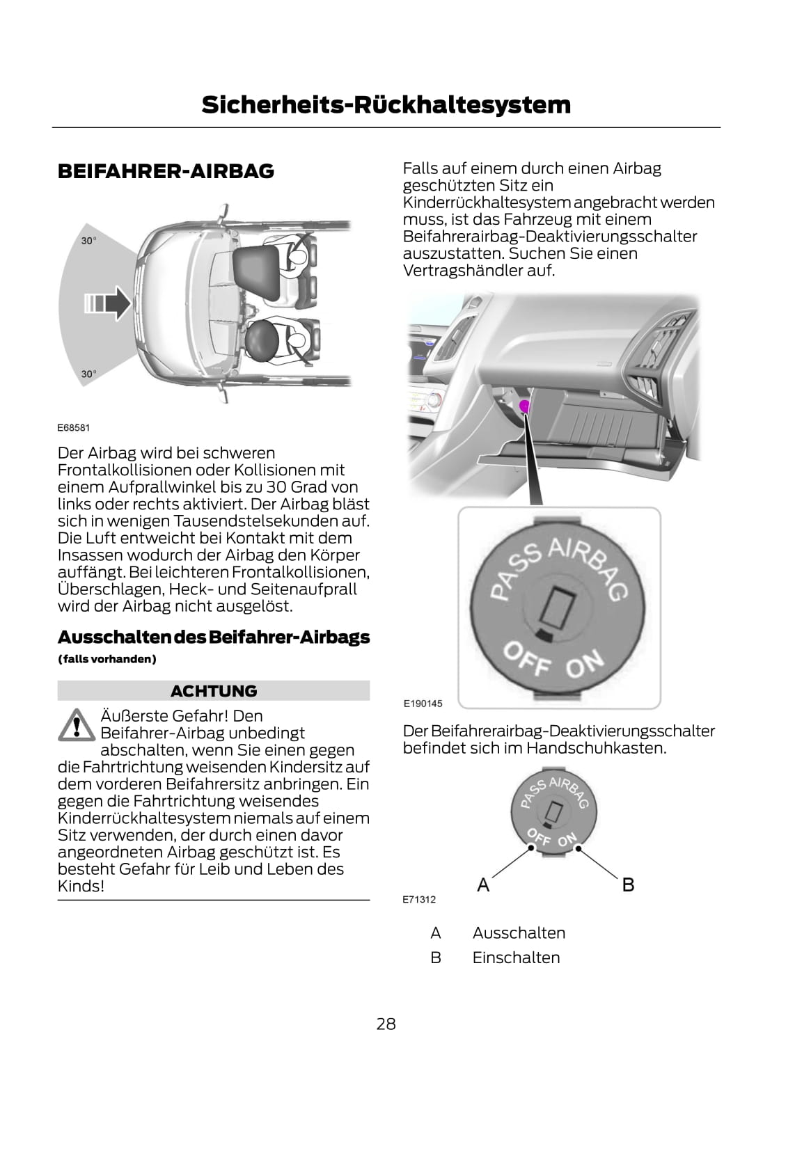 2014-2017 Ford Focus Owner's Manual | German