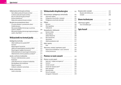 2006-2007 Skoda Fabia Owner's Manual | Polish