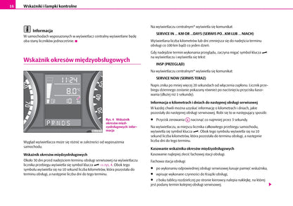 2006-2007 Skoda Fabia Owner's Manual | Polish