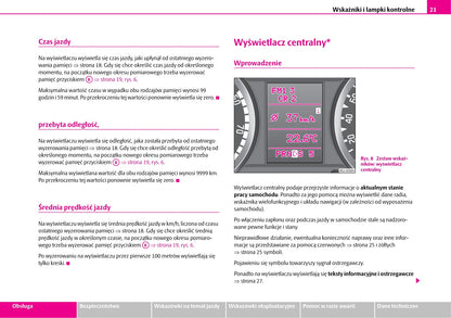 2006-2007 Skoda Fabia Owner's Manual | Polish