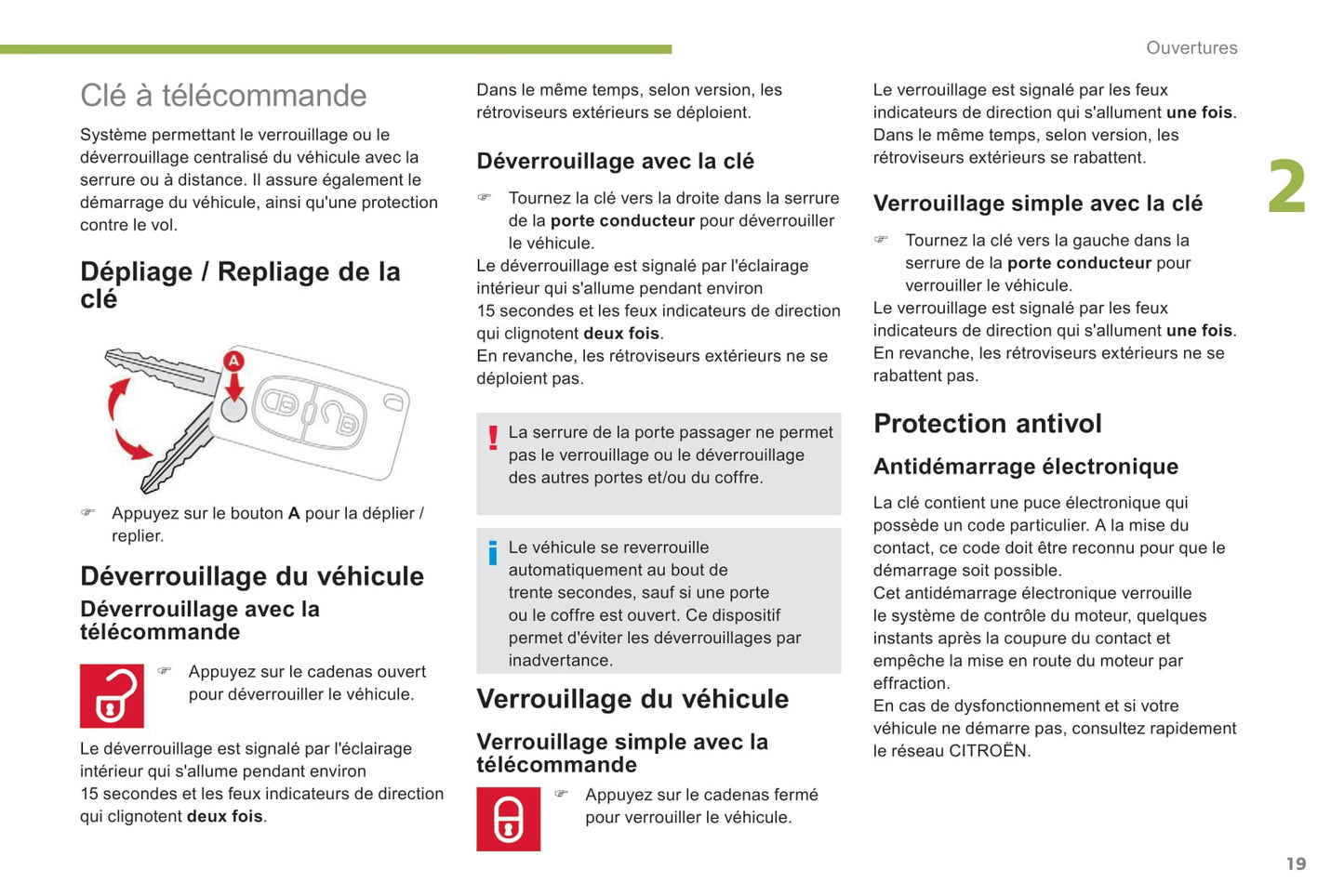 2017-2020 Citroën C-Zero Gebruikershandleiding | Frans