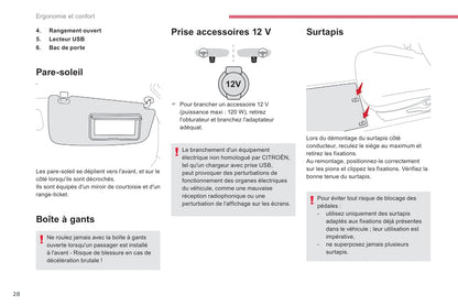 2017-2020 Citroën C-Zero Gebruikershandleiding | Frans