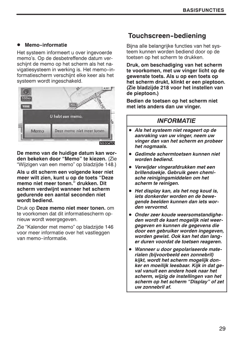 Toyota Avensis Navigatiesysteem HDD Handleiding 2010