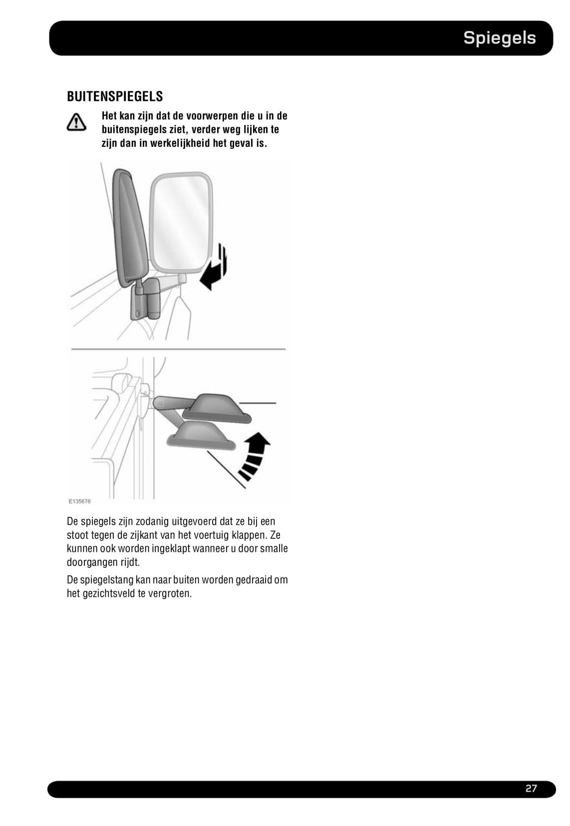 2011-2012 Land Rover Defender Owner's Manual | Dutch