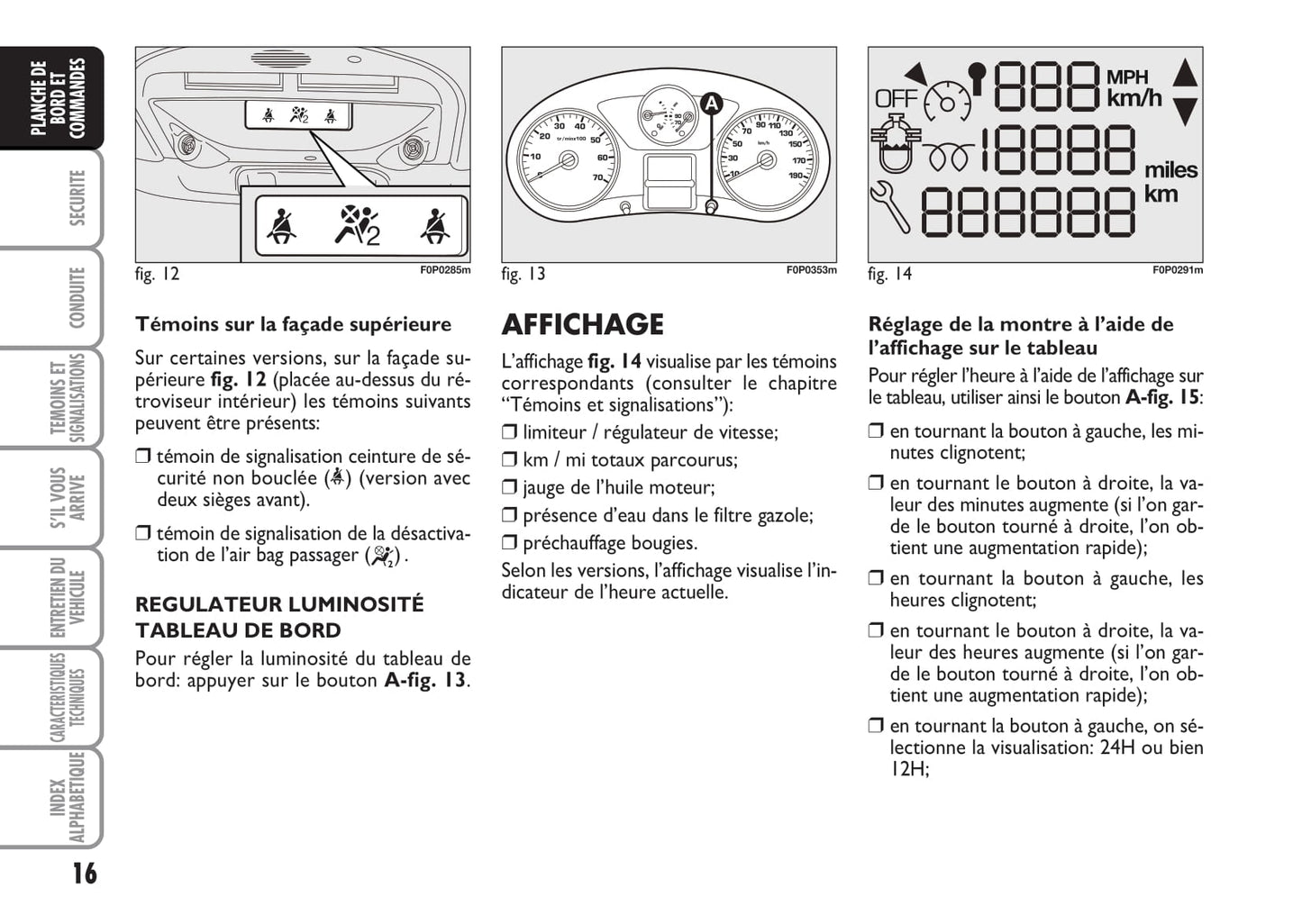 2014-2015 Fiat Scudo Owner's Manual | French