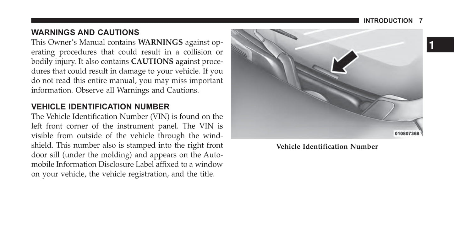 2011 Dodge Nitro Owner's Manual | English