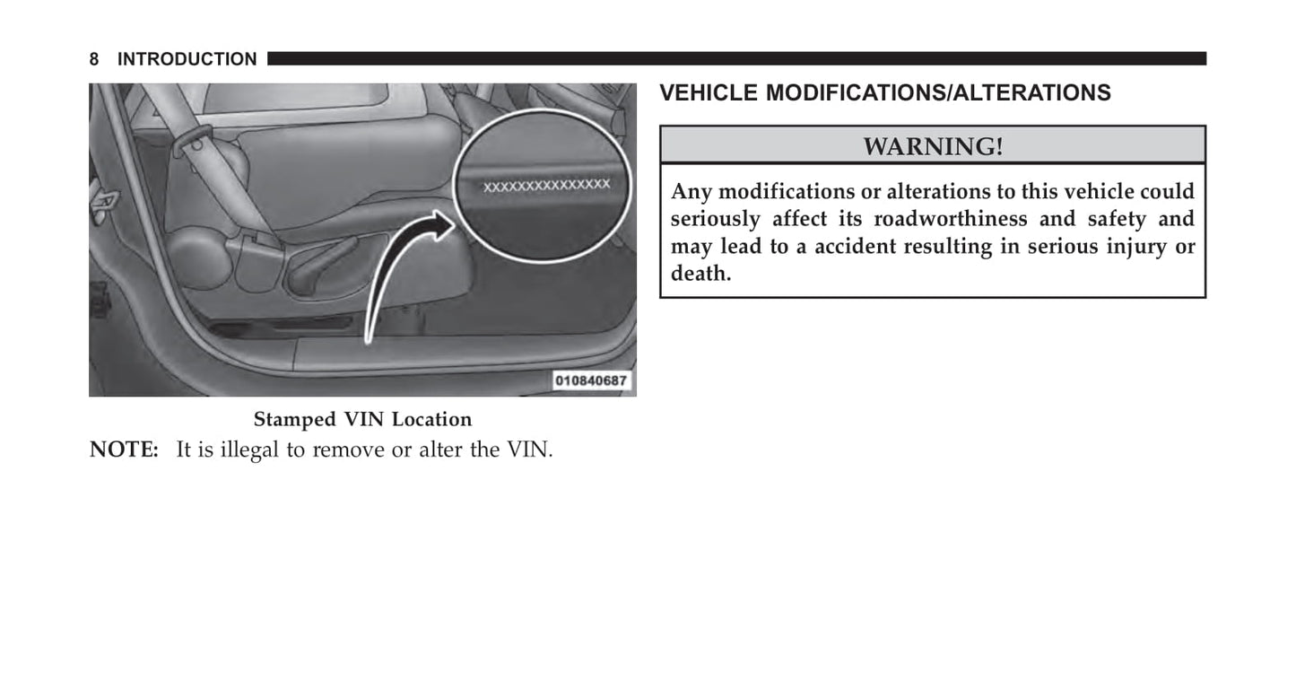 2011 Dodge Nitro Owner's Manual | English