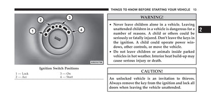 2011 Dodge Nitro Owner's Manual | English