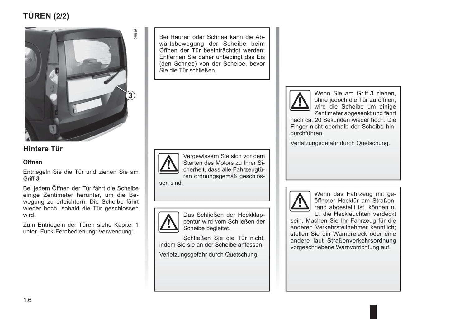 2009-2011 Renault Kangoo Manuel du propriétaire | Allemand