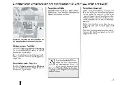 2009-2011 Renault Kangoo Manuel du propriétaire | Allemand