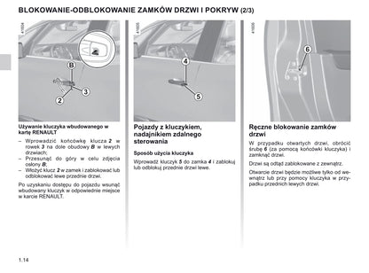 2019-2020 Renault Scénic/Grand Scénic Owner's Manual | Polish