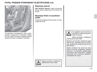 2019-2020 Renault Scénic/Grand Scénic Owner's Manual | Polish