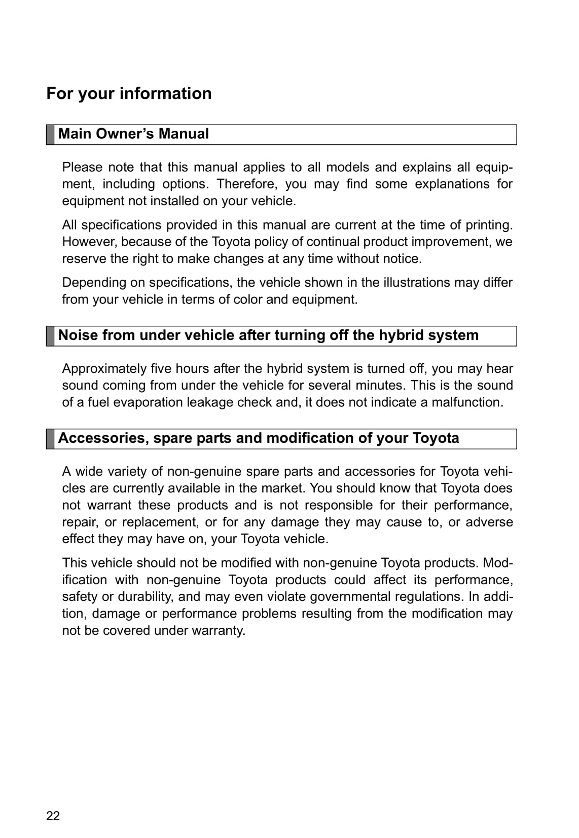 2015 Toyota Prius Gebruikershandleiding | Engels