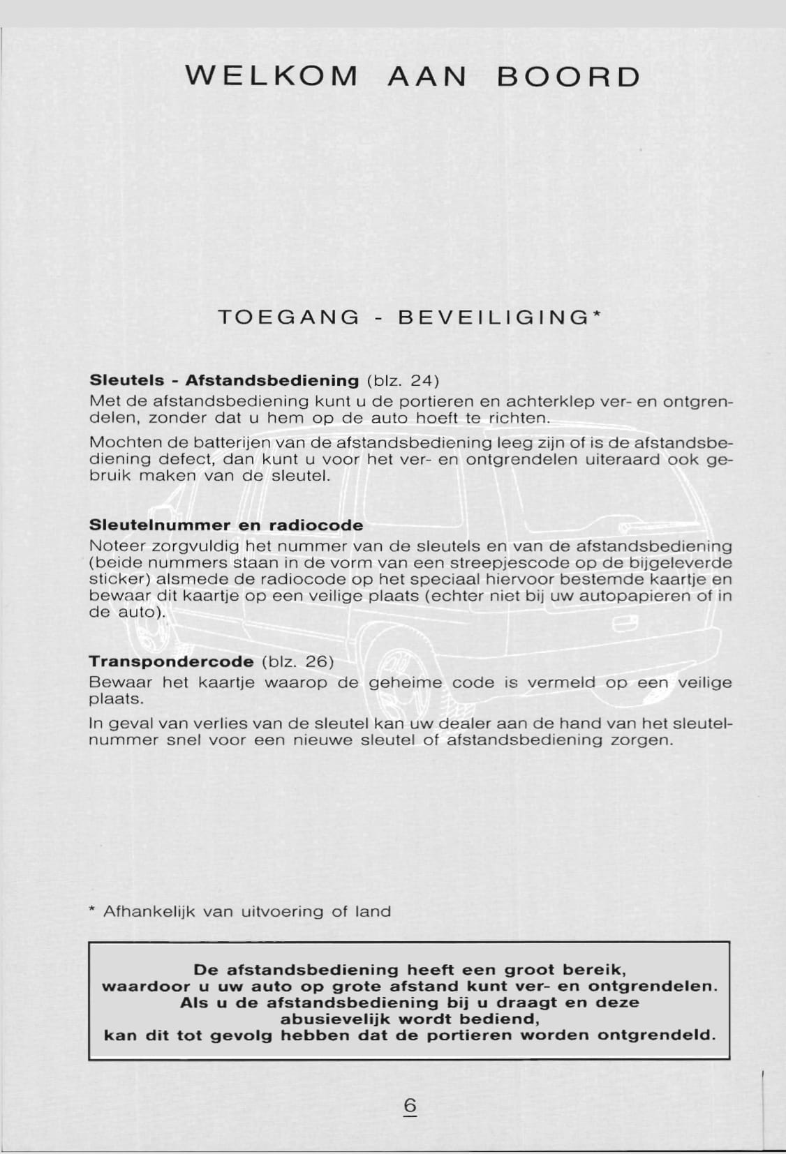 1998-1999 Citroën Evasion Gebruikershandleiding | Nederlands