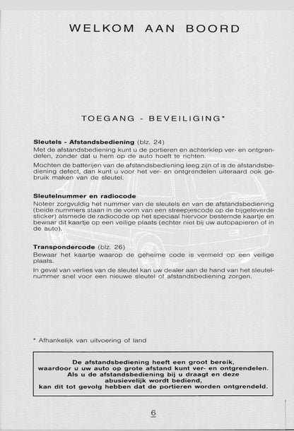 1998-1999 Citroën Evasion Gebruikershandleiding | Nederlands