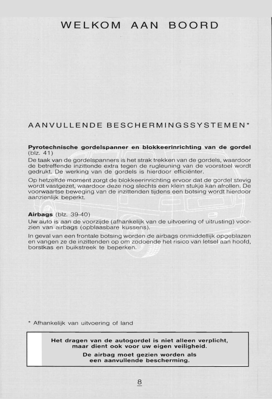 1998-1999 Citroën Evasion Gebruikershandleiding | Nederlands