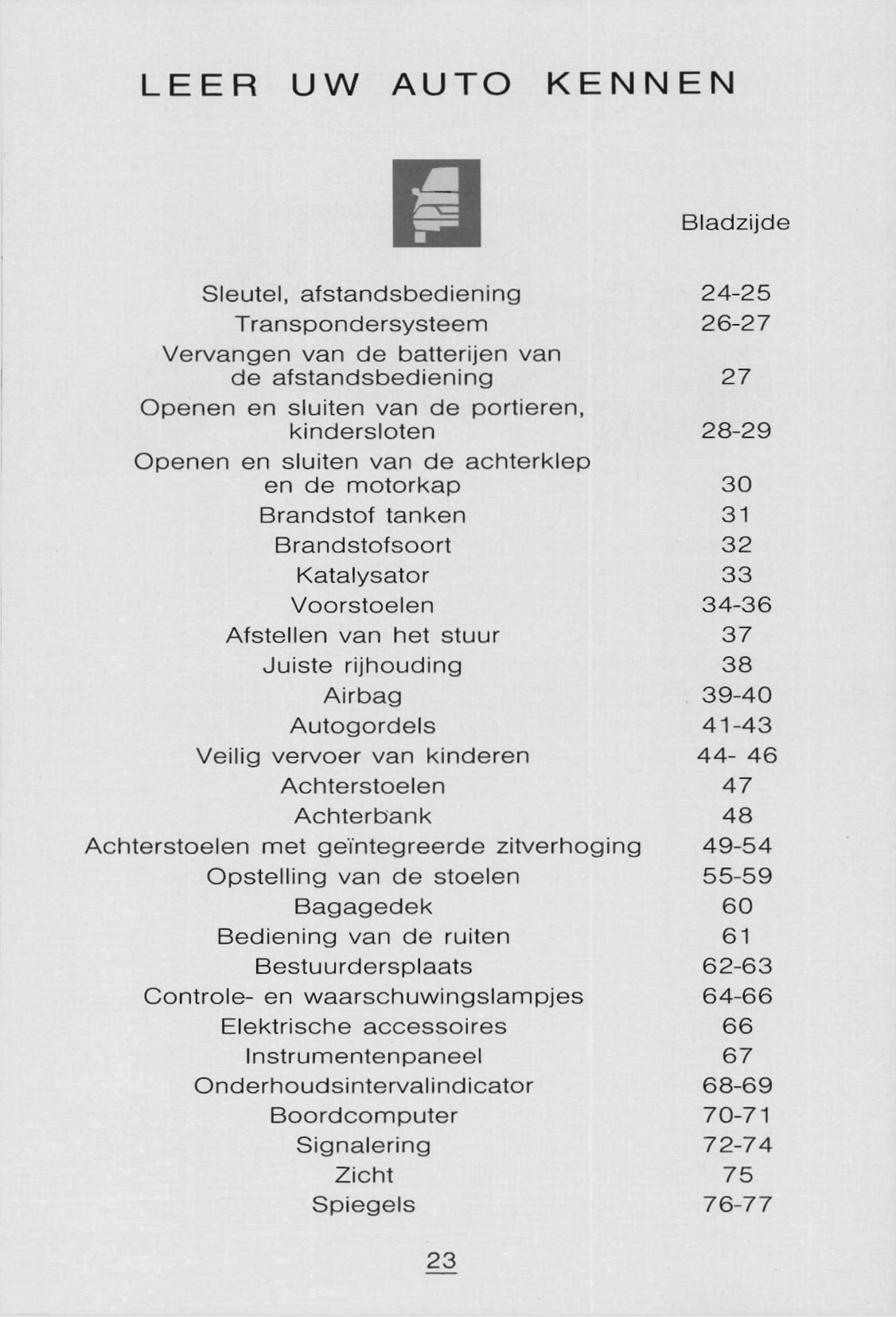 1998-1999 Citroën Evasion Gebruikershandleiding | Nederlands