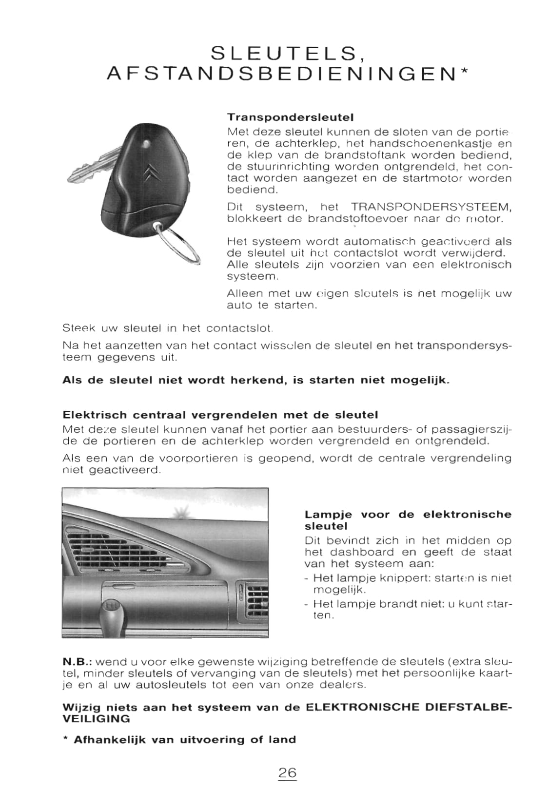 1998-1999 Citroën Evasion Gebruikershandleiding | Nederlands