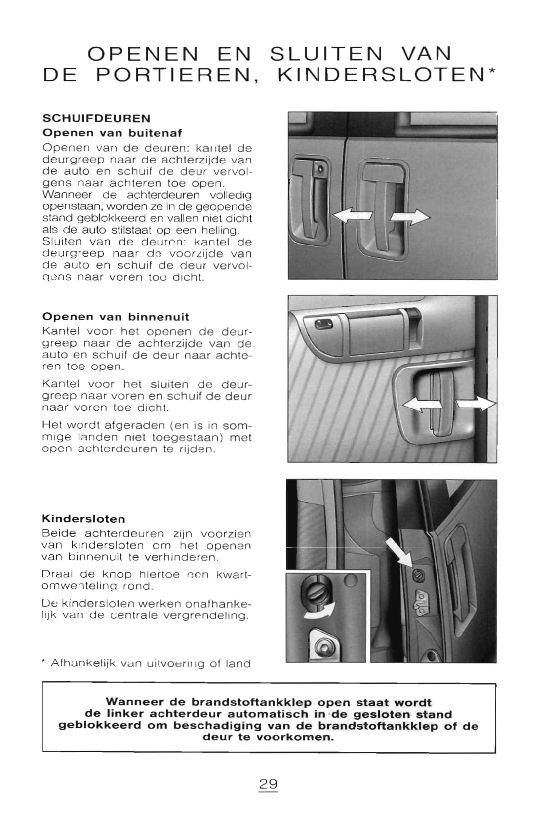 1998-1999 Citroën Evasion Gebruikershandleiding | Nederlands