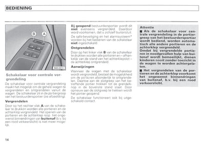 1996-2000 Volkswagen Passat Manuel du propriétaire | Néerlandais