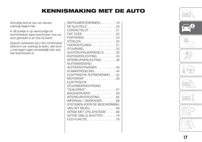 2018-2019 Fiat Tipo Gebruikershandleiding | Nederlands